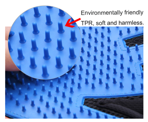 Guantes para eliminar el pelo de mascotas y cepillos de aseo
